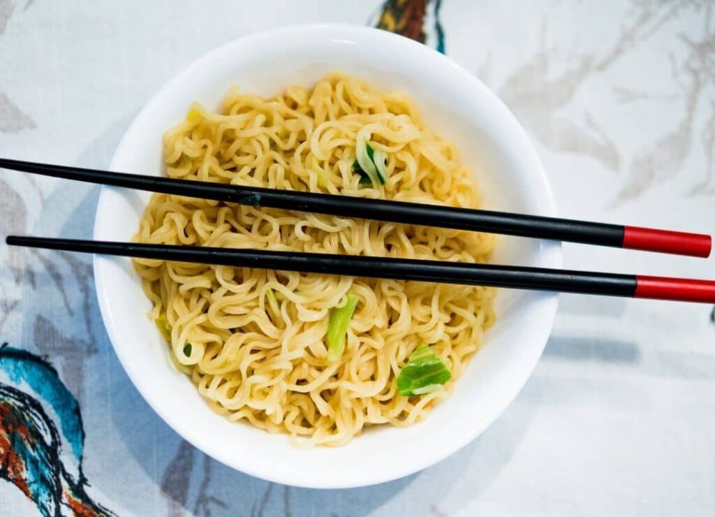 ăn mì tôm có béo không