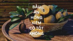 bầu ăn hồng xiêm có tốt không