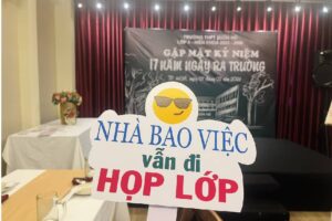 địa điểm tổ chức liên hoan lớp
