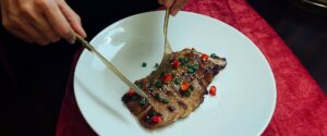 Nhà hàng phục vụ món ăn được chế biến từ thịt heo Iberico