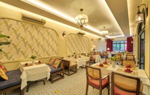 nhà hàng phục vụ món ăn lành mạnh